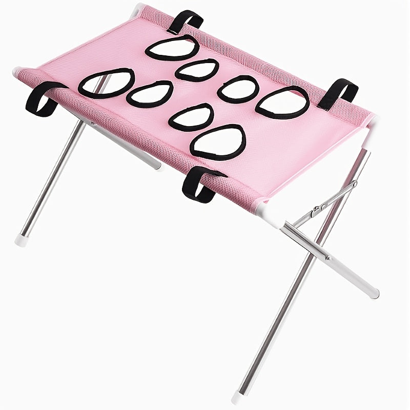 Pet Grooming Support Hammock with Fixing Brackets for Small and Medium Cats and Dogs, Nail Trimming, Bathing and Coat Care in Pink or Blue