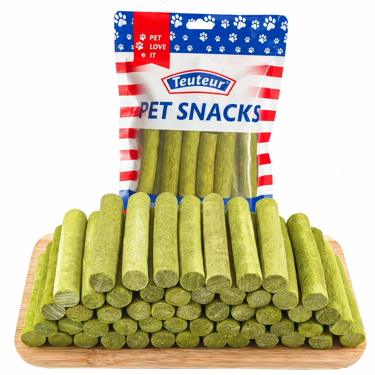Crunchy Cat Treat Sticks with Chicken and Cat Grass, 2.93 oz Freeze-Dried Cat Snacks for Indoor Cats, Training Rewards and Food Topping