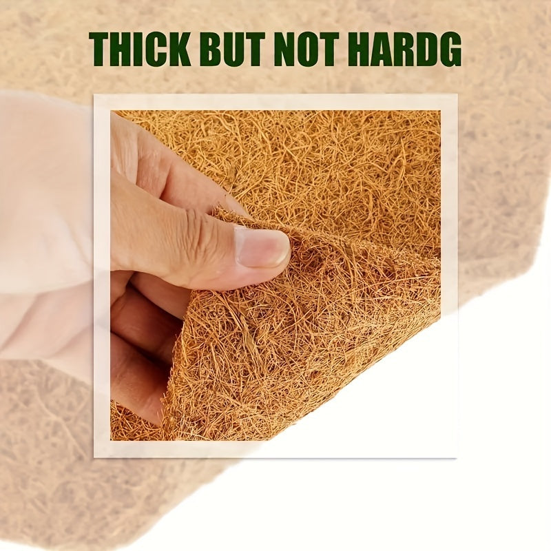Chicken Nesting Pads Made from Coconut Palm Fiber, Nest Box Liner Mats for Backyard Chicken Coops and Bird Nesting Areas in Multiple Pack Options