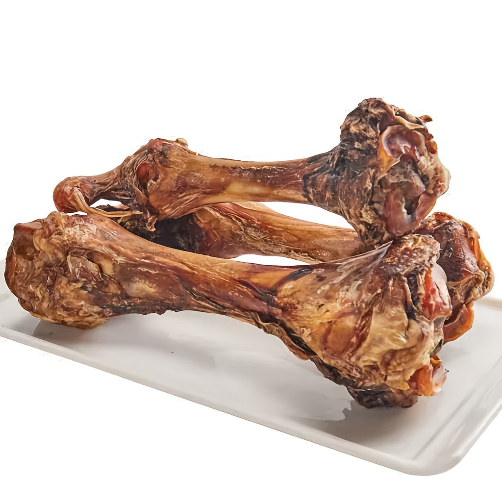 Dog Chewing Bones with Beef Bone Options, Small and Medium Two-Piece Selections for Supervised Chew Time and Everyday Pet Treat Routines