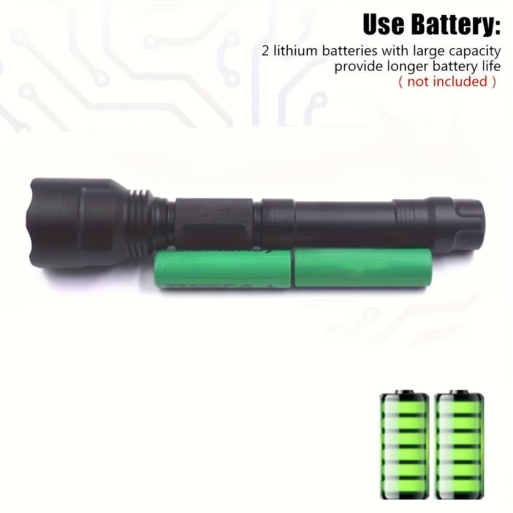 UV Flashlight for Pet Urine Detection, C8 365nm Blacklight with Black Filter Lens, USB Rechargeable Inspection Light for Minerals and Rockhounding