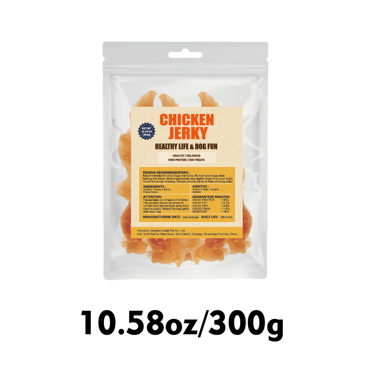 Dog Treats with Chicken Jerky, Duck Strips, Sweet Potato Wraps or Triple Flavored Kabobs, Selectable Snack Packs for Supervised Rewards