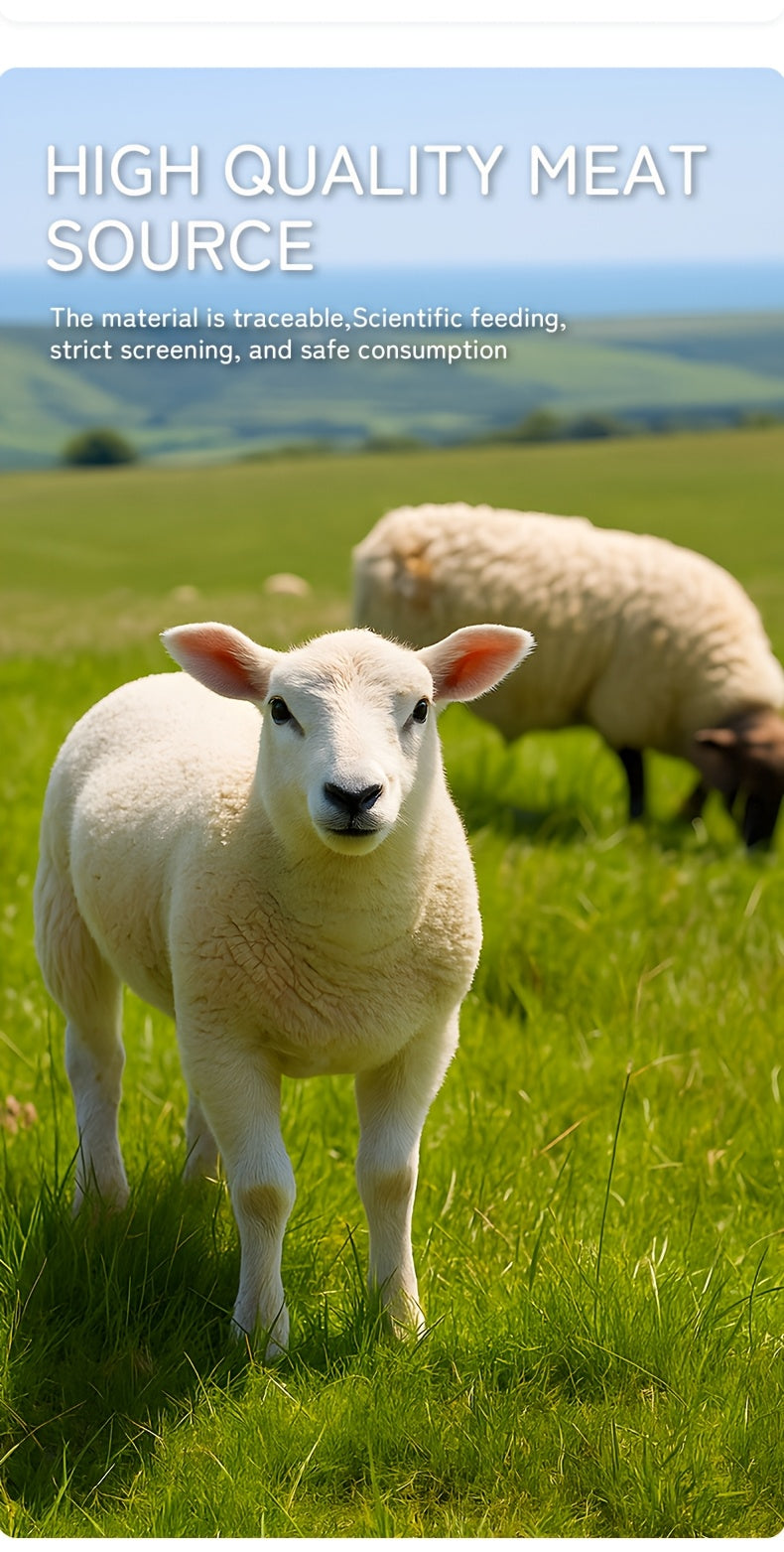 Lamb Leg Dog Chew 100g, Air-Dried Bone-In Dog Treat for Supervised Chewing, At-Home Reward Time and Seasonal Dog Owner Gift Baskets