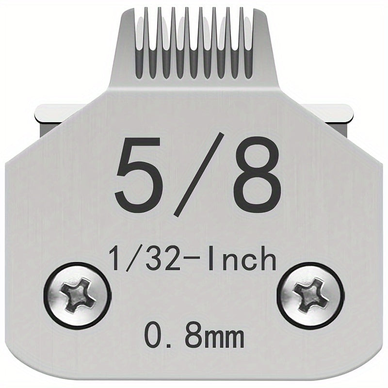 Ceramic Dog Clipper Replacement Blades, Detachable Grooming Blade Singles and Sets for Compatible Andis, Oster A5 and Wahl KM Series Clippers