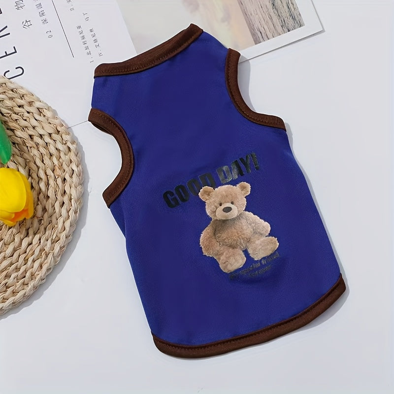 Dog Summer Vests 6 Pack, Breathable Lightweight Pet Clothes for Dogs and Cats, Everyday Warm-Weather Outfits in Sizes XS to XXL