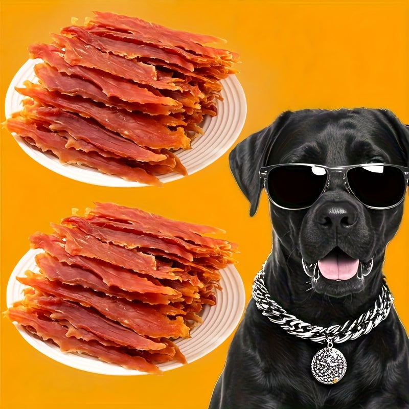 Dog Treats Duck Jerky and Freeze-Dried Chicken Combo, 100g Each Sharing Pack Option with Additional Snack Choices for Supervised Training Rewards