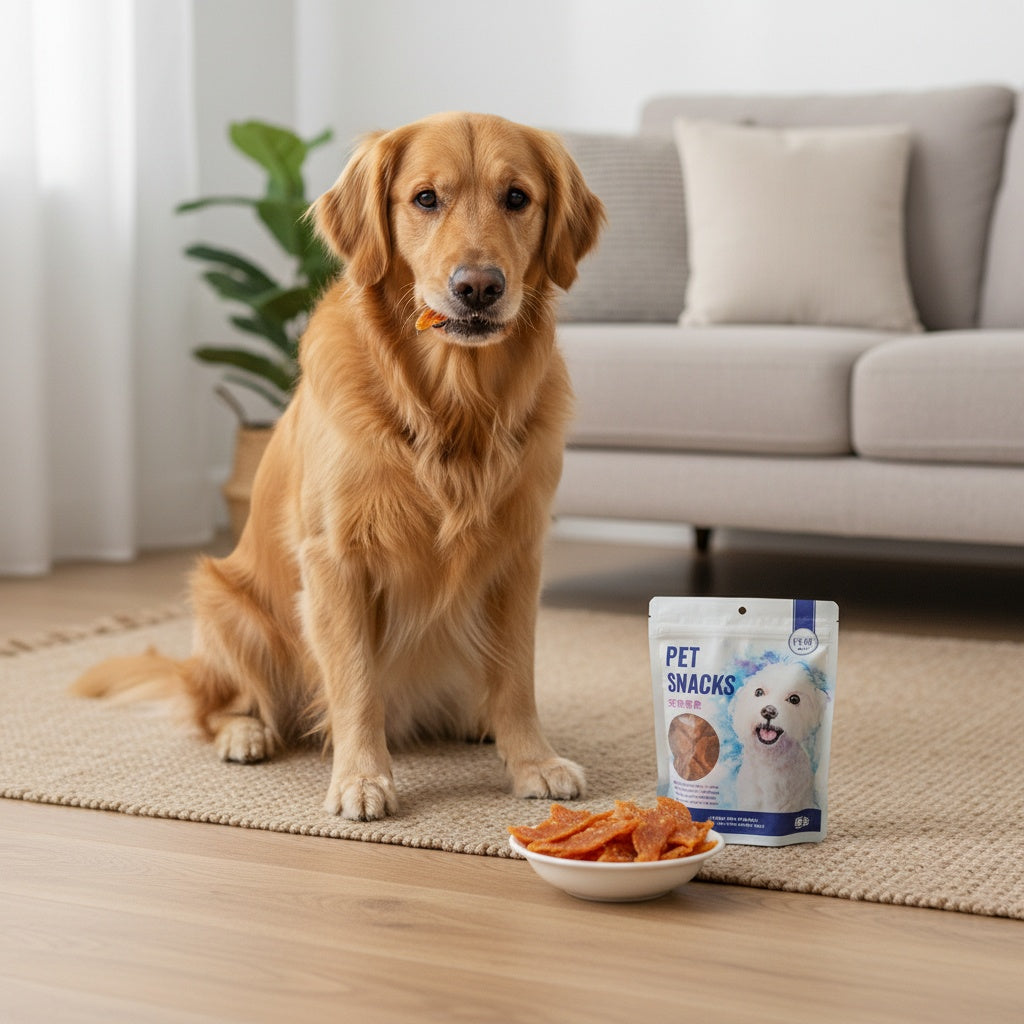 Chicken Breast Dog Treats 400g, Dried Chicken Strips for Supervised Training Rewards, Everyday Snack Time and Dog Lover Gift Baskets