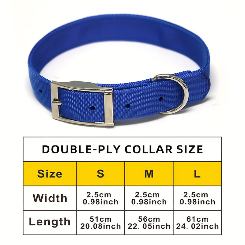 Reflective Dog Harness and Leash Set, 3-Piece Large Dog Walking Kit with Double-Layer Collar and Soft Handle for Daily Walks and Training