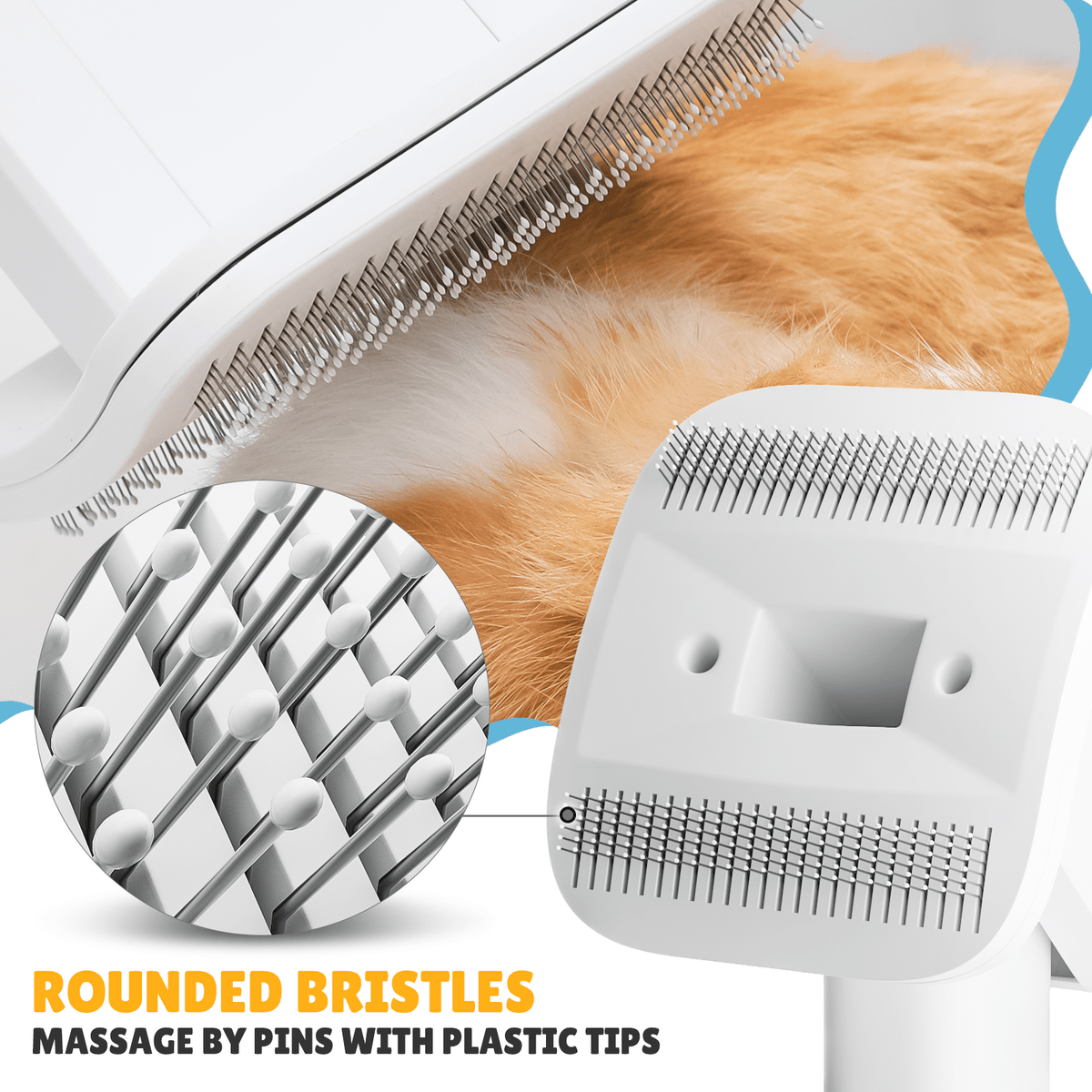 Dog Grooming Vacuum and Dryer Kit with 6 Grooming Tools, Trimmer and Guide Combs for At-Home Dog and Cat Coat Care, MoNiBloom