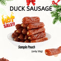Soft Dog Training Treats with Chicken, Duck or Beef Sausage Options, 10g x 10 Pack Selections and Trial Options for Everyday Rewards