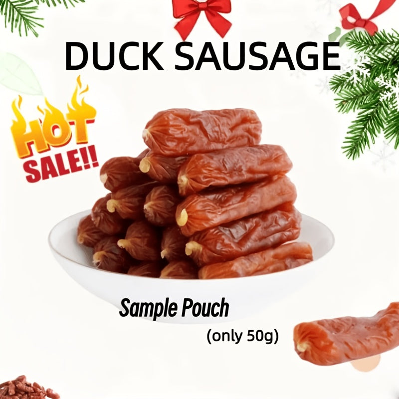 Soft Dog Training Treats with Chicken, Duck or Beef Sausage Options, 10g x 10 Pack Selections and Trial Options for Everyday Rewards