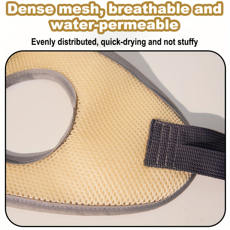 Mesh Pet Grooming Hammock with Adjustable Straps and Hooks, Breathable Nail Trimming Support Sling for Cats and Small Dogs in Grey or Pink