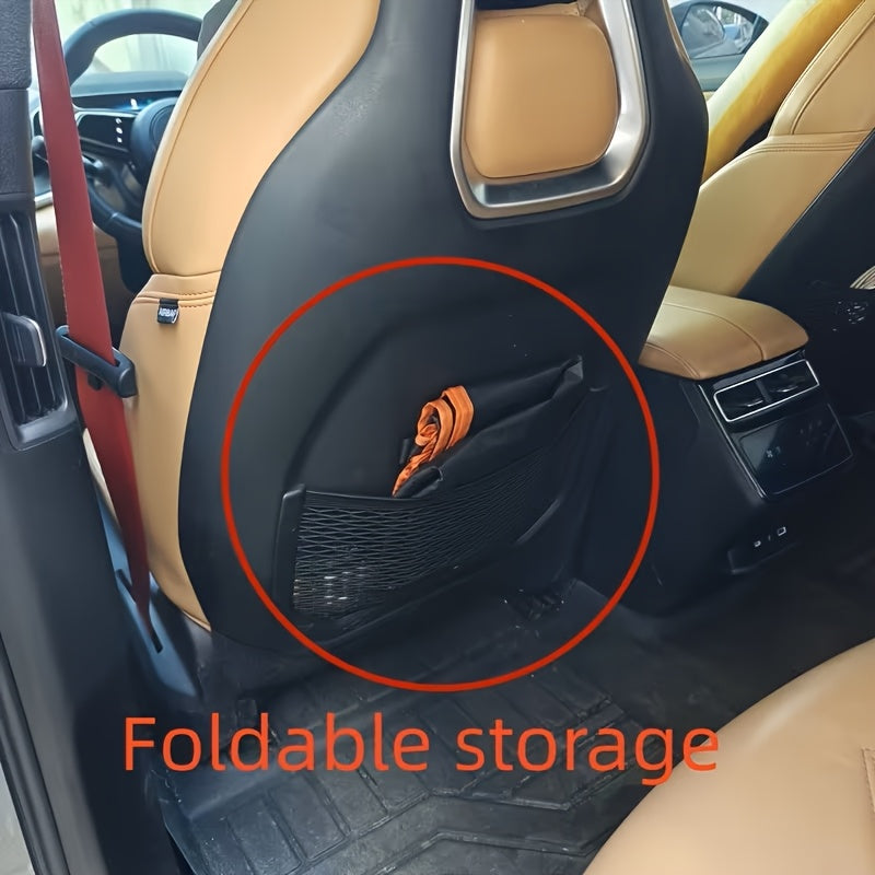 Dog Cargo Cover with Orange Edge, Thin Washable Oxford Fabric Trunk Liner for Compatible SUVs, Pet Interior Protection Mat for Everyday Travel