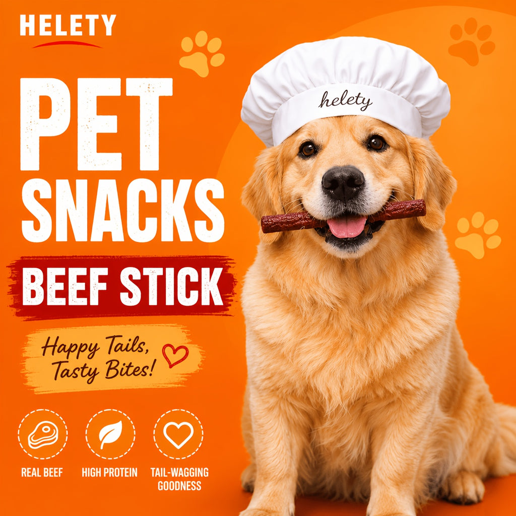Beef Jerky Dog Treat Sticks, 100g or 100g + 100g Pack Options for Supervised Chewing, Everyday Training Rewards and Dog Gift Baskets