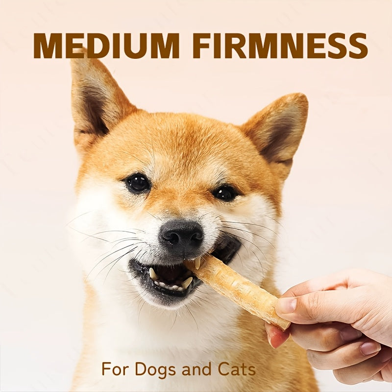 Salmon Bone Dog Treats, 80g Freeze-Dried Crunchy Fish Snacks for Small and Medium Dogs, Supervised Reward Treats for Everyday Treat Time