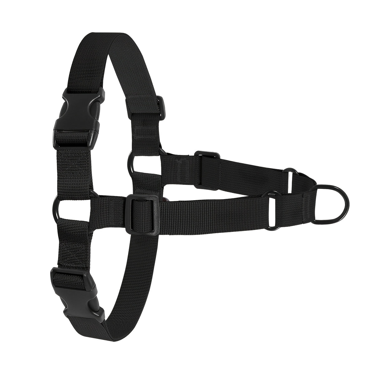 Adjustable No Pull Dog Harness for Walking, Hiking and Training, Pink, Black, Red or Khaki Pet Harness with S, M, L and XL Size Options