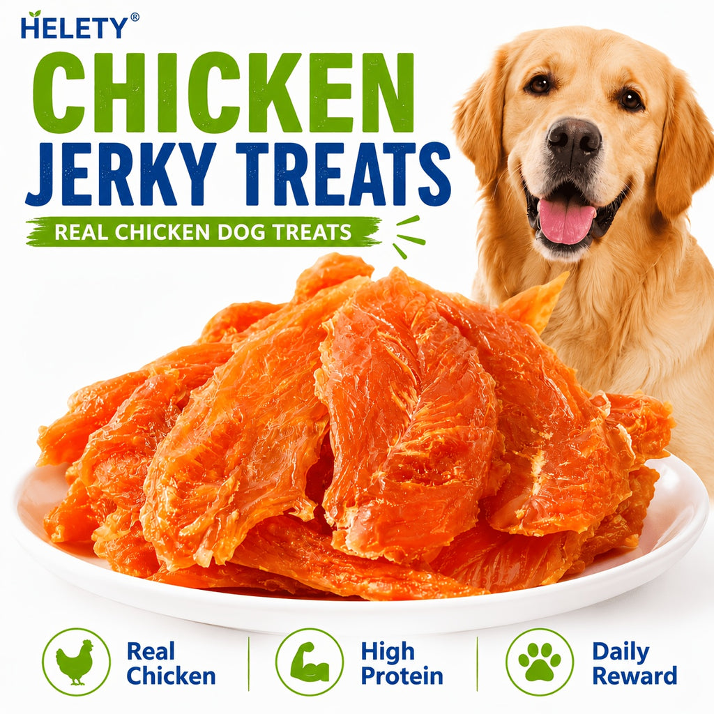 Dog Jerky Snack Selection with Chicken, Duck Meat and Trial Pack Options for Supervised Training Rewards, Everyday Treat Breaks and Dog Lover Gift Baskets