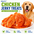 Dog Jerky Snack Selection with Chicken, Duck Meat and Trial Pack Options for Supervised Training Rewards, Everyday Treat Breaks and Dog Lover Gift Baskets