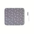 Dog Potty Training Pads, Reusable Washable Puppy Pee Mats with Non-Slip Base, Five Size Options and Solid or Printed Styles for Home and Travel