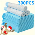Dog Pee Pads with Seven-Layer Absorption, 23.6 x 23.6 Inch Puppy Potty Training Pads with Odor Reduction and Leak Resistance, 300 or 400 Count