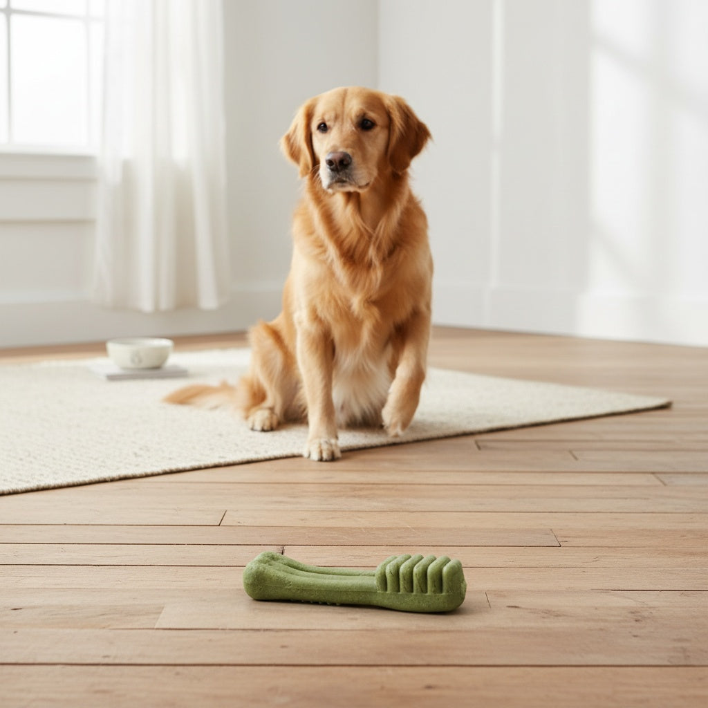 Dog Dental Chew Bone 90g, Beef Milk Mint Toothbrush Cleaning Bone Option for Supervised Chewing and Everyday At-Home Canine Oral Care Routines