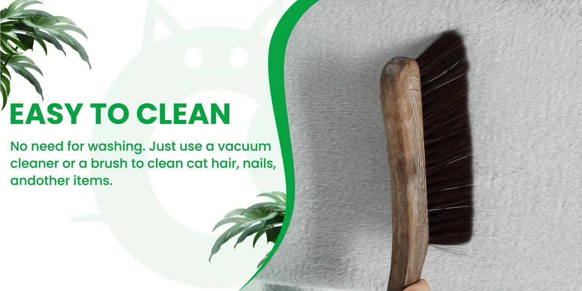 Cat Tree Tower with Condos and Hammock, TSCOMON Indoor Cat Furniture with Sisal Scratching Posts, Top Perches and Pompom Toys for Play and Rest
