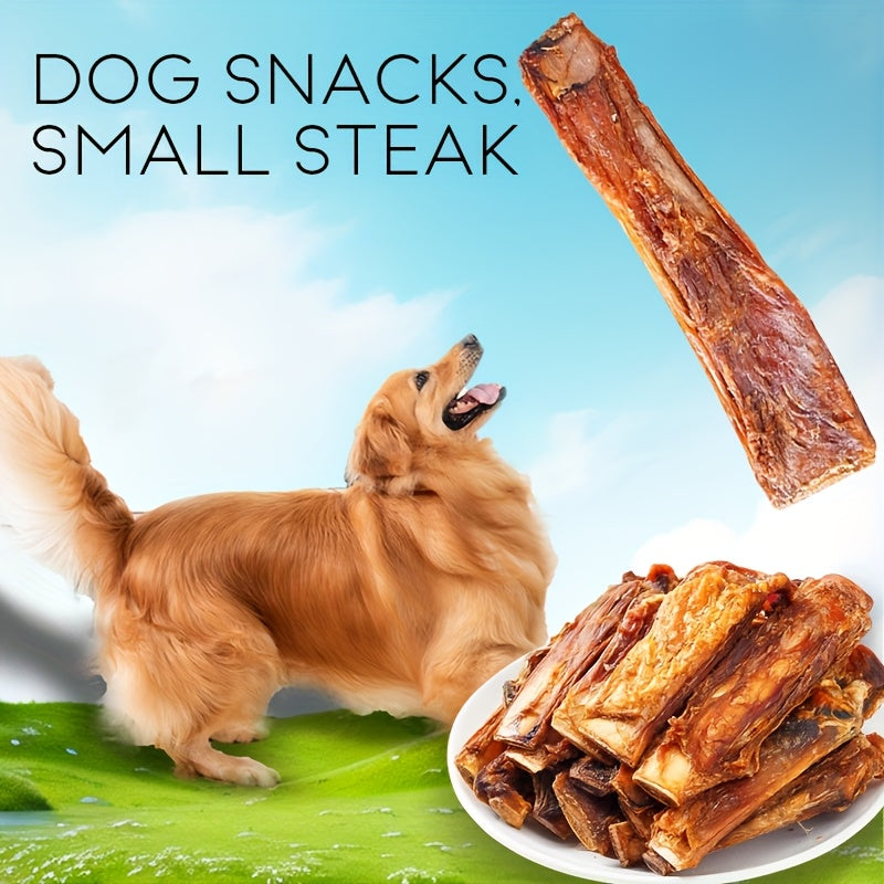 Dog Chew Sticks for Small Dogs, 80g Beef Steak Flavored Chew Treats for Supervised Snack Time, Everyday Rewards and Dog Gift Baskets