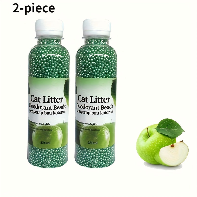 Cat Litter Deodorizer 2-Pack for Everyday Litter Box Freshening, Jasmine, Lemon, Green or Rose Options for Indoor Cat Cleaning Routines