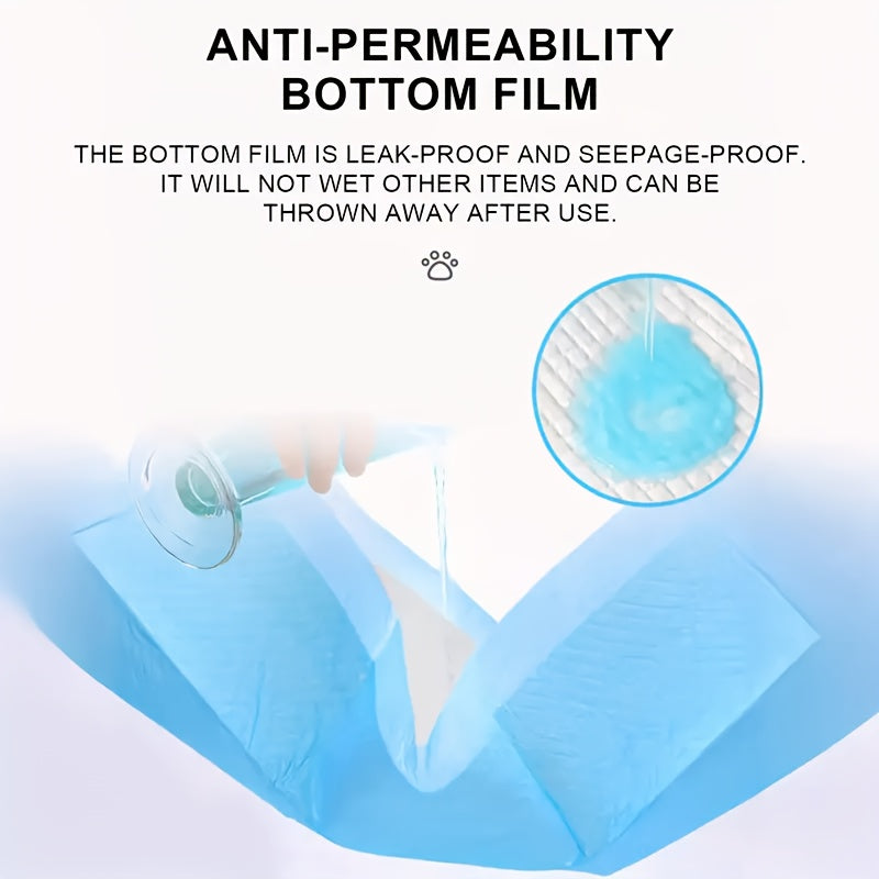Dog Pee Pads with Odor Resistance, 23 x 23 or 34 x 28 Inch Six-Layer Disposable Puppy Potty Training Pads for Small, Large and Senior Dogs