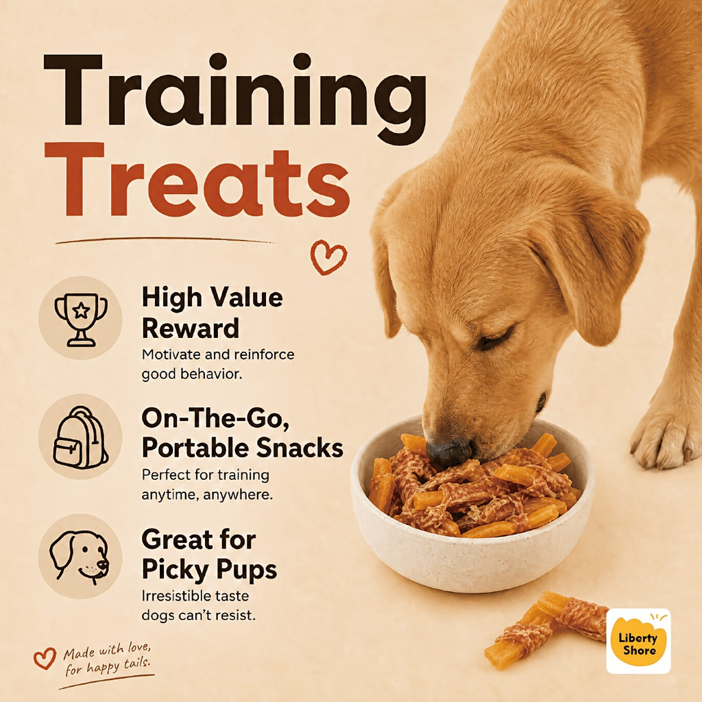 Chicken Wrapped Sweet Potato Dog Treats, 300g, 600g or 900g Chewy Snack Wraps for Supervised Reward Time and Dog Lover Gift Baskets