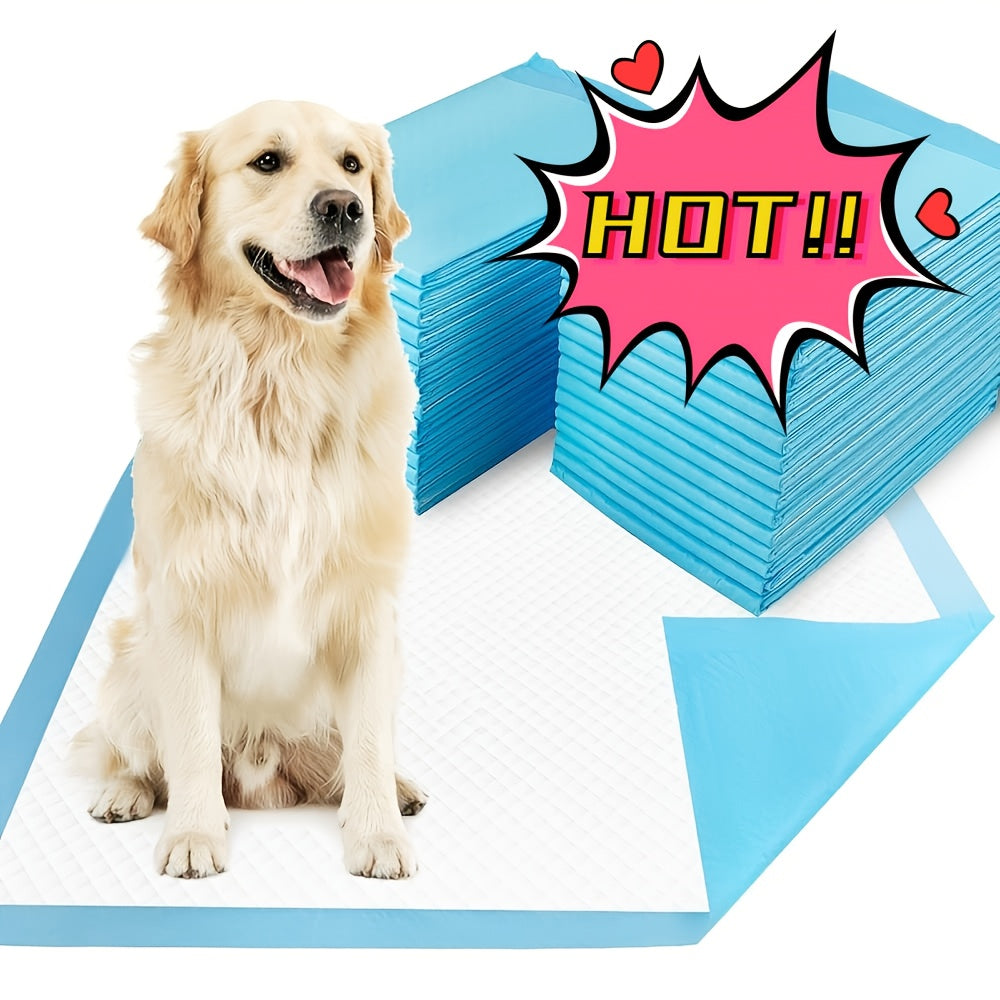 Dog Pee Pads with Odor Resistance, 23 x 23 or 34 x 28 Inch Six-Layer Disposable Puppy Potty Training Pads for Small, Large and Senior Dogs
