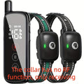 Dog Training Collar 1640ft with Remote, Black USB Rechargeable E Collar with Buzz, Vibration and Static Modes for Supervised Training, 1 to 3 Dog Options