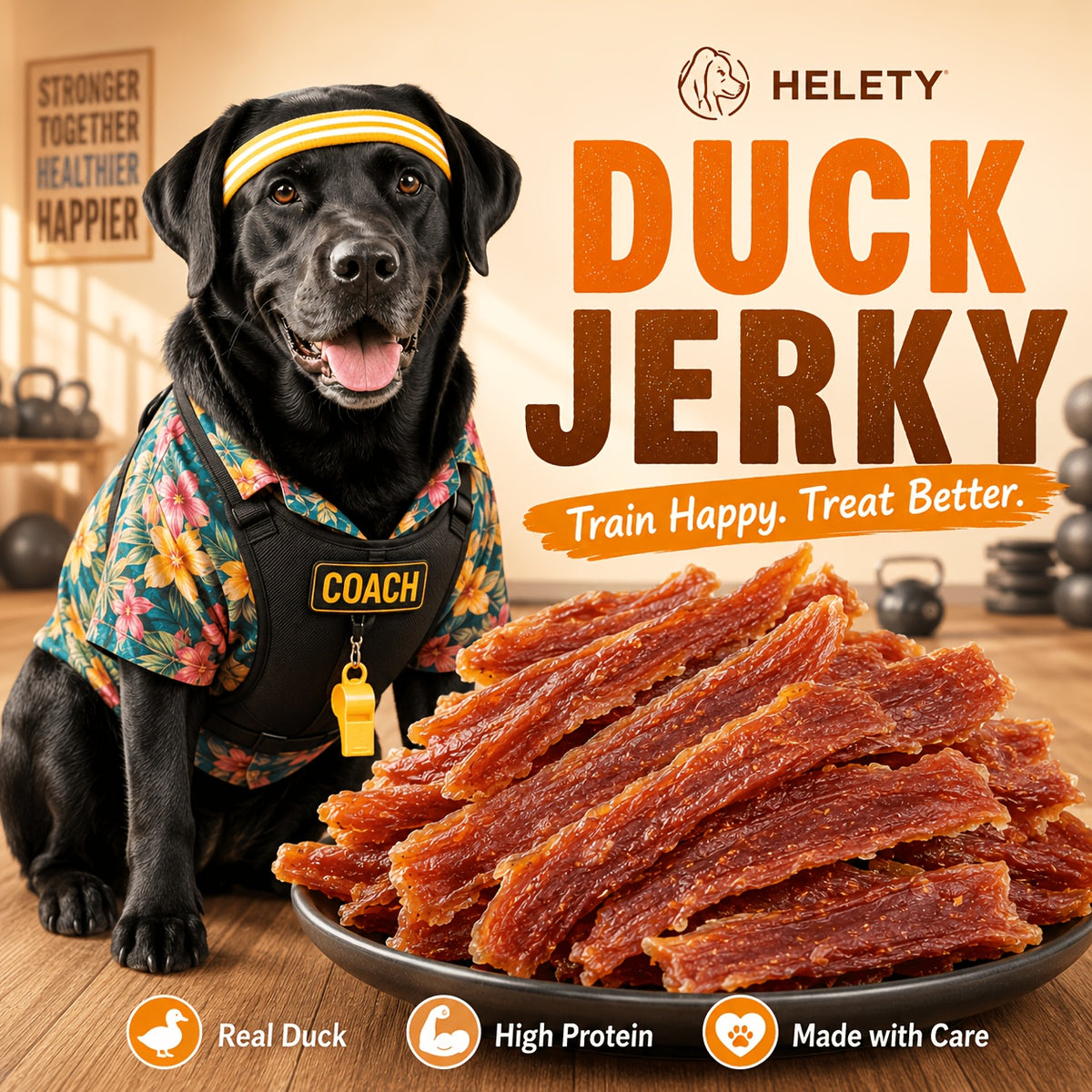 Chewy Duck Jerky Dog Treats for Supervised Training and Daily Rewards, Happy Beak Bites, Duckie Delights and Dual Flavor Pack Options
