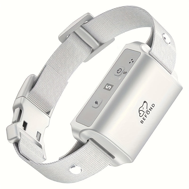 Anti Bark Collar for Dogs with 3 Sensitivity Levels, 7 Intensity Settings, Beep, Vibration and Optional Static Mode for Supervised Training