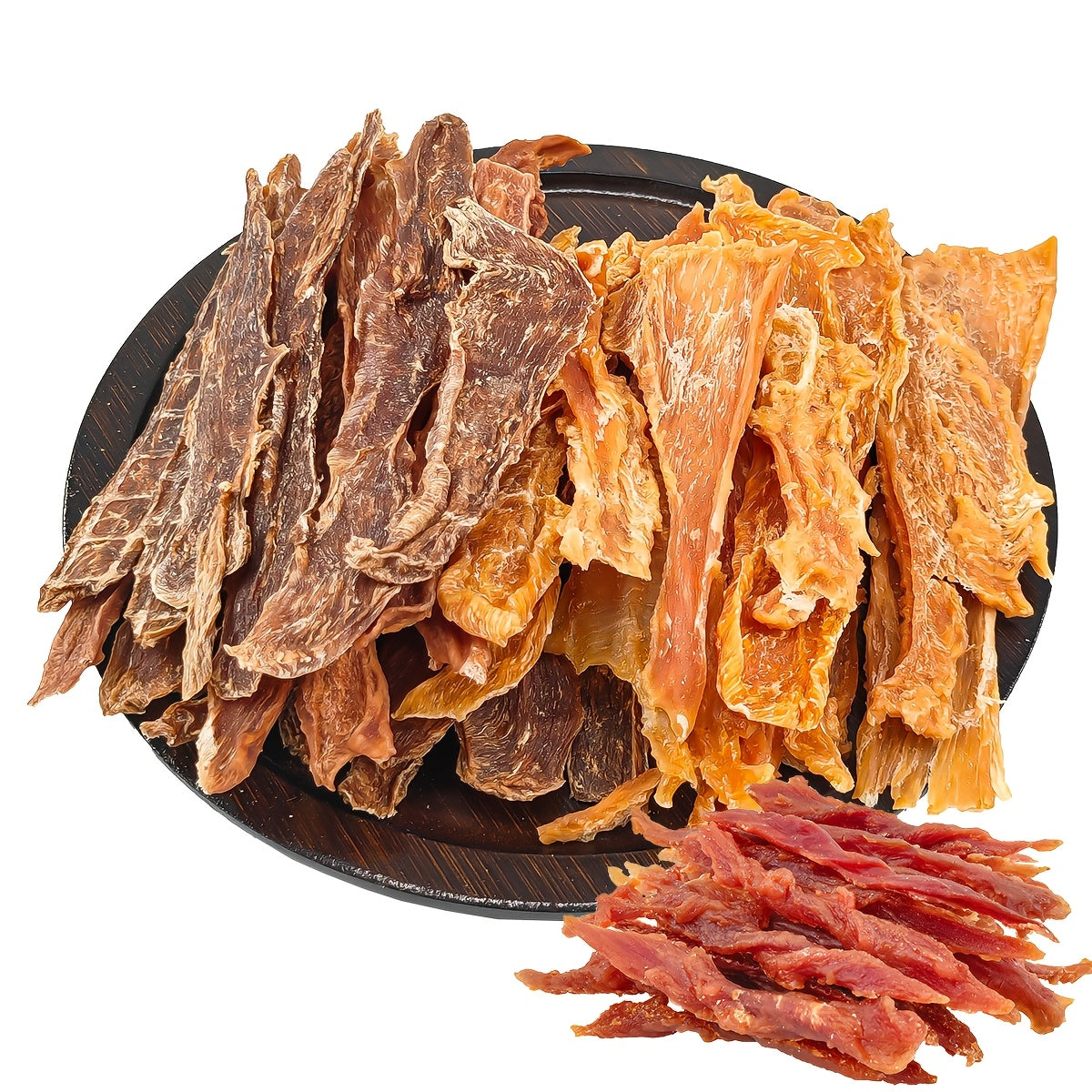 Duck Jerky Dog Treats Twin Packs, 80g Duck Strips or 106g Chicken and Duck Jerky Options for Supervised Training Rewards and Everyday Snack Breaks