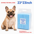 Dog Pee Pads with Odor Resistance, 23 x 23 or 34 x 28 Inch Six-Layer Disposable Puppy Potty Training Pads for Small, Large and Senior Dogs