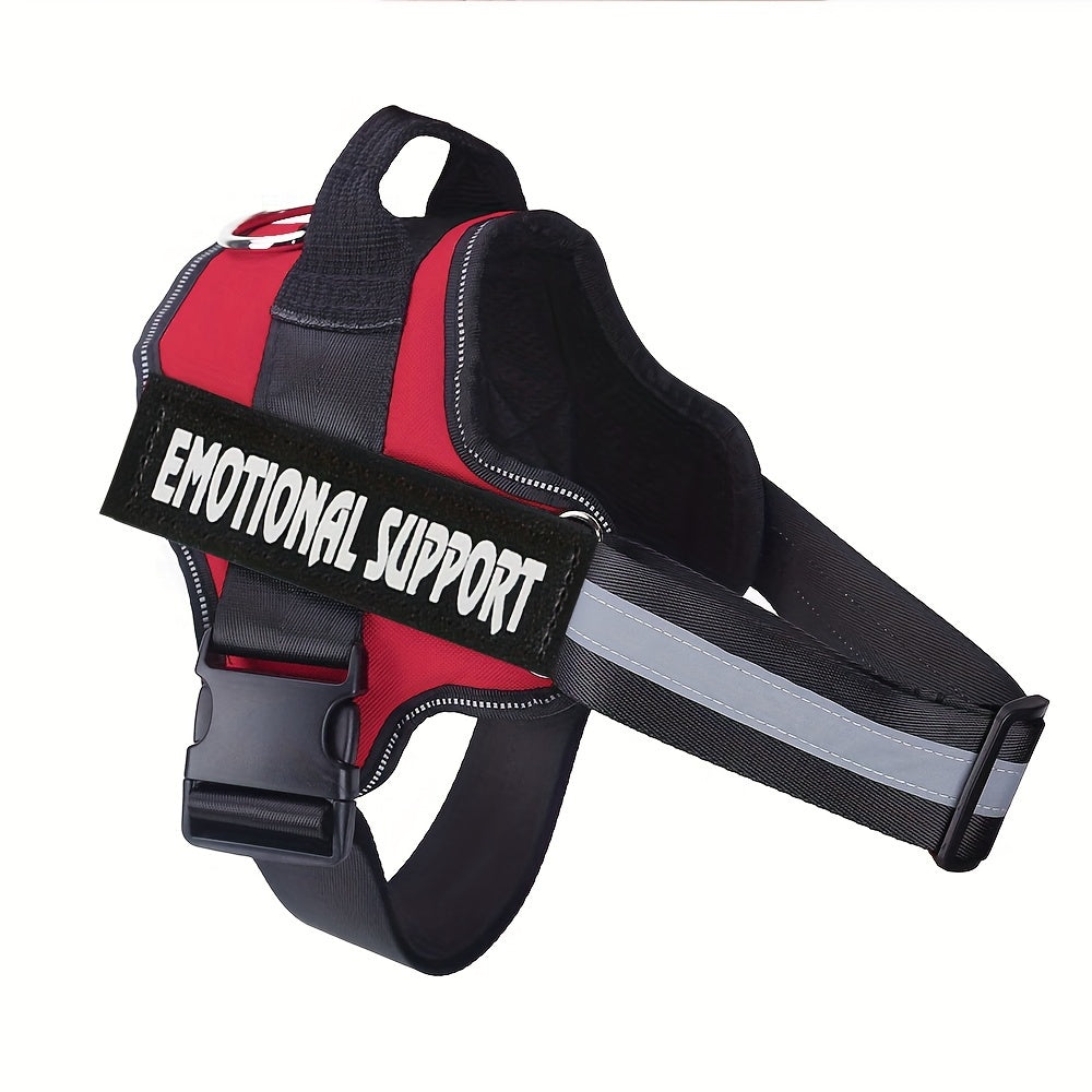 No-Pull Dog Walking Harness, Reflective Adjustable Everyday Training Gear for Small, Medium and Large Dogs in 11 Colors, XS to XXL