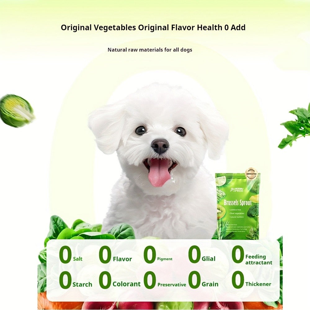 Freeze Dried Dog Treats with Fruit and Vegetable Options, Six Selectable Snack Styles for Supervised Training Rewards and Dog Food Toppers