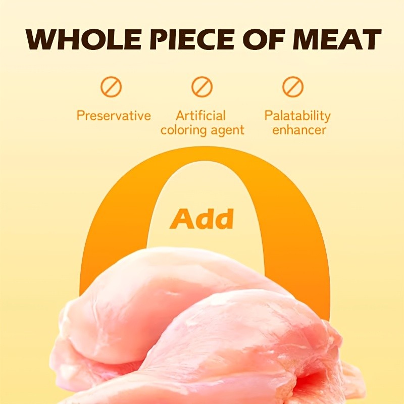 Chicken and Duck Dog Treats, 150g Air-Dried Dual-Blend Meat Slices for Supervised Training Rewards, Everyday Snacks and Dog Lover Gift Baskets