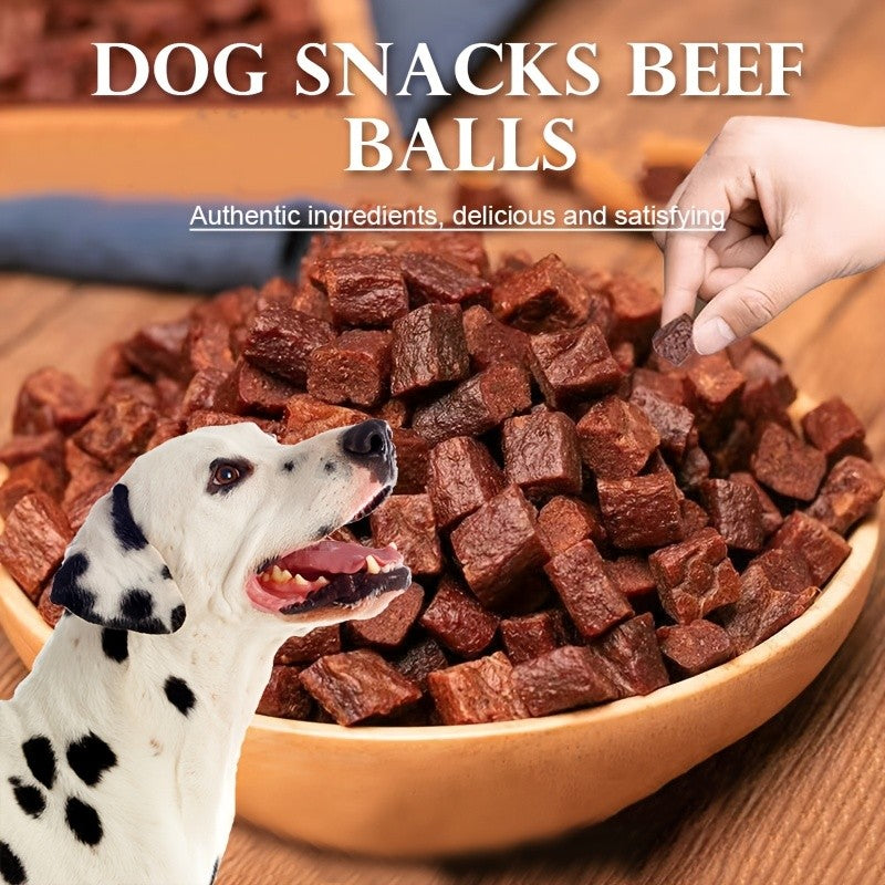 Mixed Meat Dog Treat Packs with Sausage, Meat Cubes, Slices and Chicken & Duck Combo Options for Supervised Training Rewards and Christmas Gifts