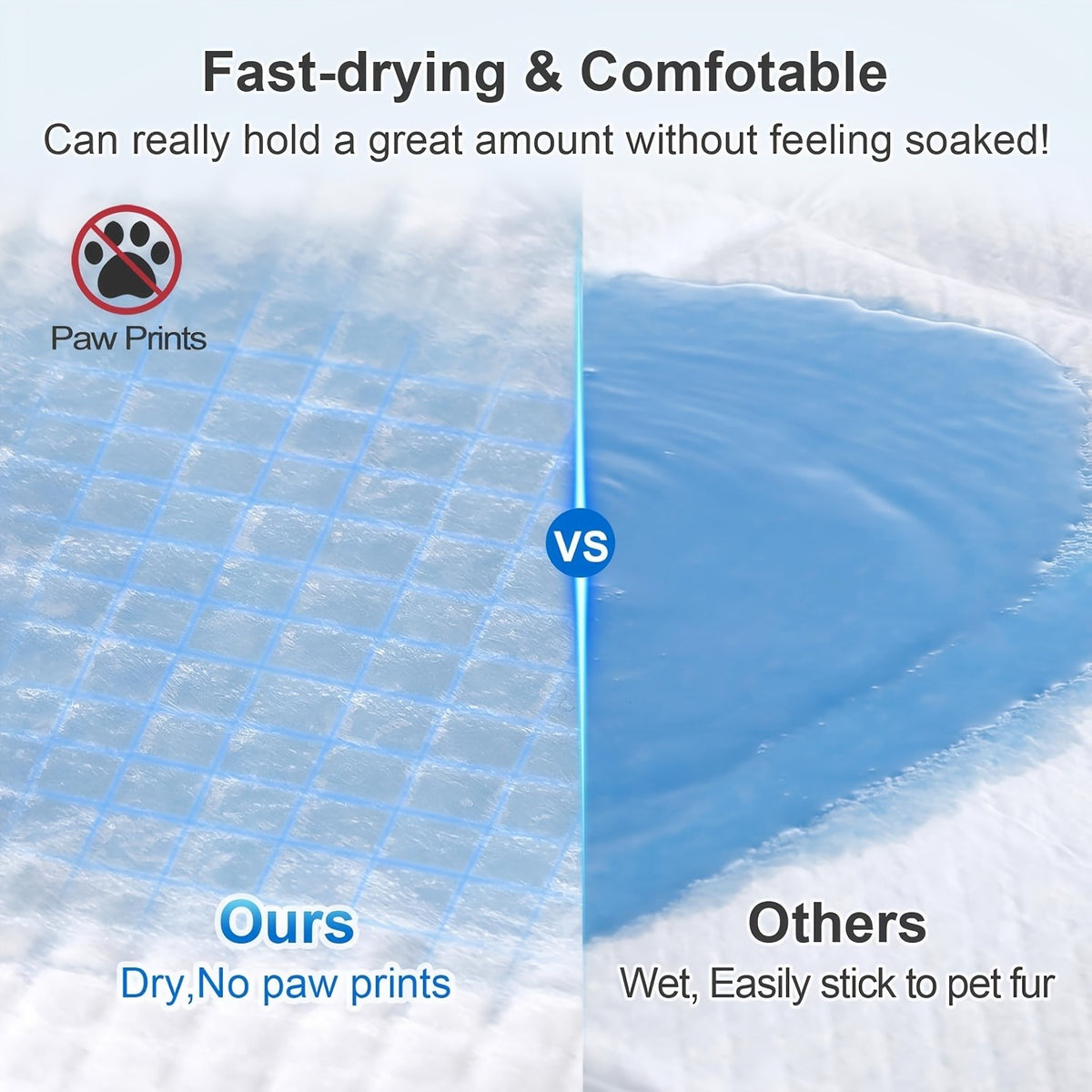 Dog Pee Pads XXXL 31x47/32x36/57x31 Inch, Disposable Dog Urine Pads 8-Layer Thickened Highly Absorbent Leak-Proof, Oversized Puppy Training Pads for Cars Cages Sofas, 60 Count
