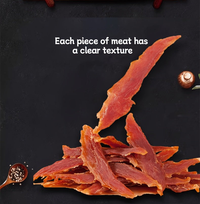 Duck Jerky Dog Treats Twin Packs, 80g Duck Strips or 106g Chicken and Duck Jerky Options for Supervised Training Rewards and Everyday Snack Breaks