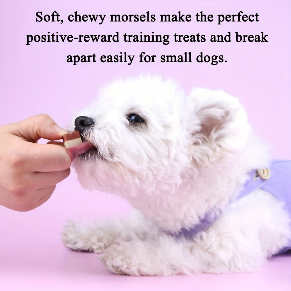 Soft Chewy Dog Training Treats, Diced Meat Reward Bites with Beef Blueberry, Duck Cheese, Mixed Meat and Triple Flavor Options, 100g to 800g Packs