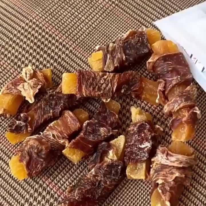 Dog Treats Variety Pack with Chicken Wrapped Sweet Potato, Paw Party Mix Chewy Snacks for Small, Medium and Large Dogs, Training and Everyday Rewards