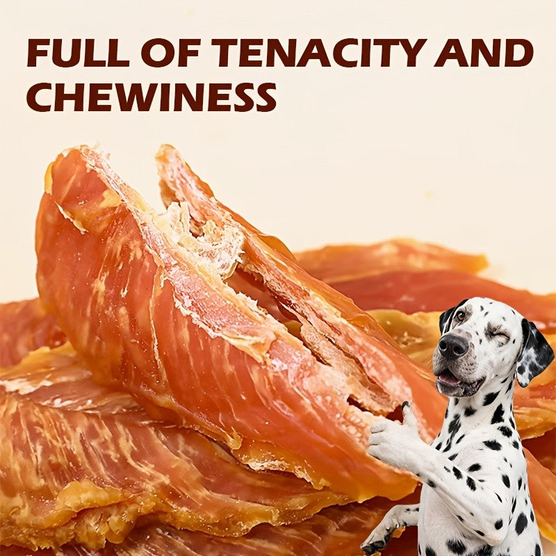 Chicken and Duck Dog Treats, 150g Air-Dried Dual-Blend Meat Slices for Supervised Training Rewards, Everyday Snacks and Dog Lover Gift Baskets