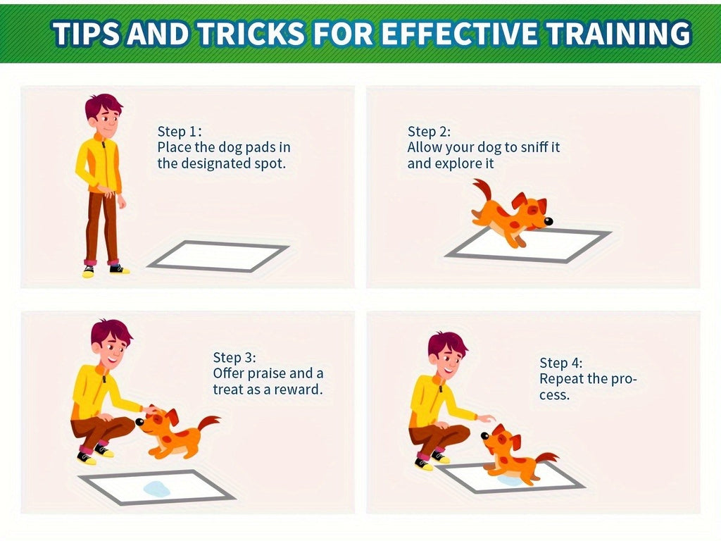 Dog Training Pads 36 x 36 Inches, 40 Count Disposable Absorbent Puppy Pee Pads with Odor Control and Leak Protection for Indoor Housebreaking