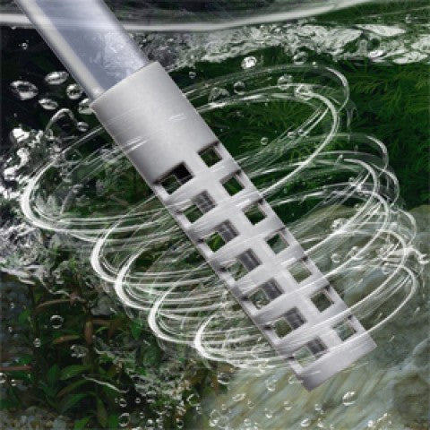 Manual Aquarium Gravel Cleaner, 66.93-Inch Gray Reinforced Siphon for Fish Tank Water Changes and Debris Removal, Freshwater and Saltwater Use
