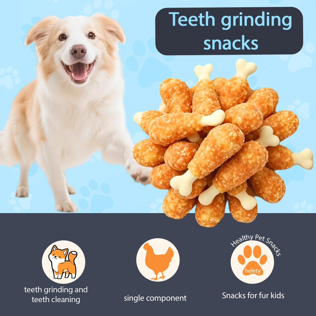 Beef Bone Dog Reward Treats, Beef Cleaning Bone Option for Supervised Chewing, Everyday Snack Time and Training Rewards for Dogs
