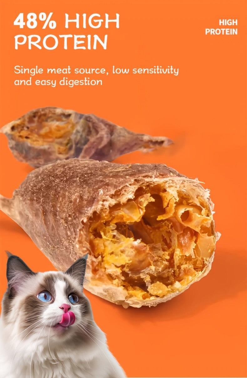 Freeze Dried Quail Cat Treats, Crunchy Single-Ingredient Pet Snacks for Cats and Dogs, Bite-Size Morsels for Supervised Treat Time and Training Rewards