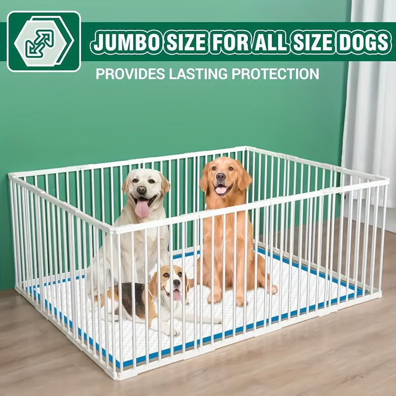 Extra Large Dog Pee Pads 200 Count, 34 x 28 Inch 6-Layer Absorbent Puppy Training Pads with Leak Protection and Odor Control for Indoor Pet Care